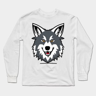 cute wolf Long Sleeve T-Shirt